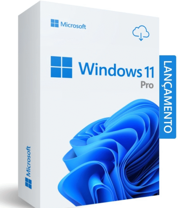 Microsoft Windows 11 Pro License - 64 Bits Original + NF-e