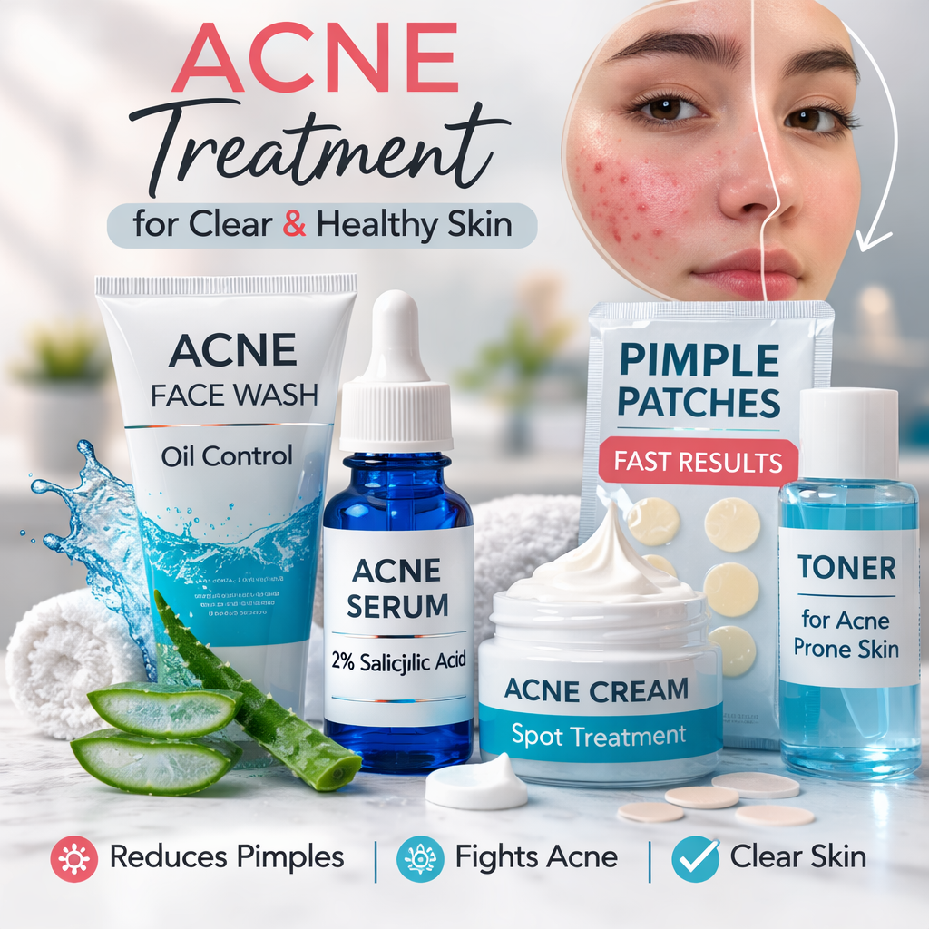 best acne treatment products for clear skin